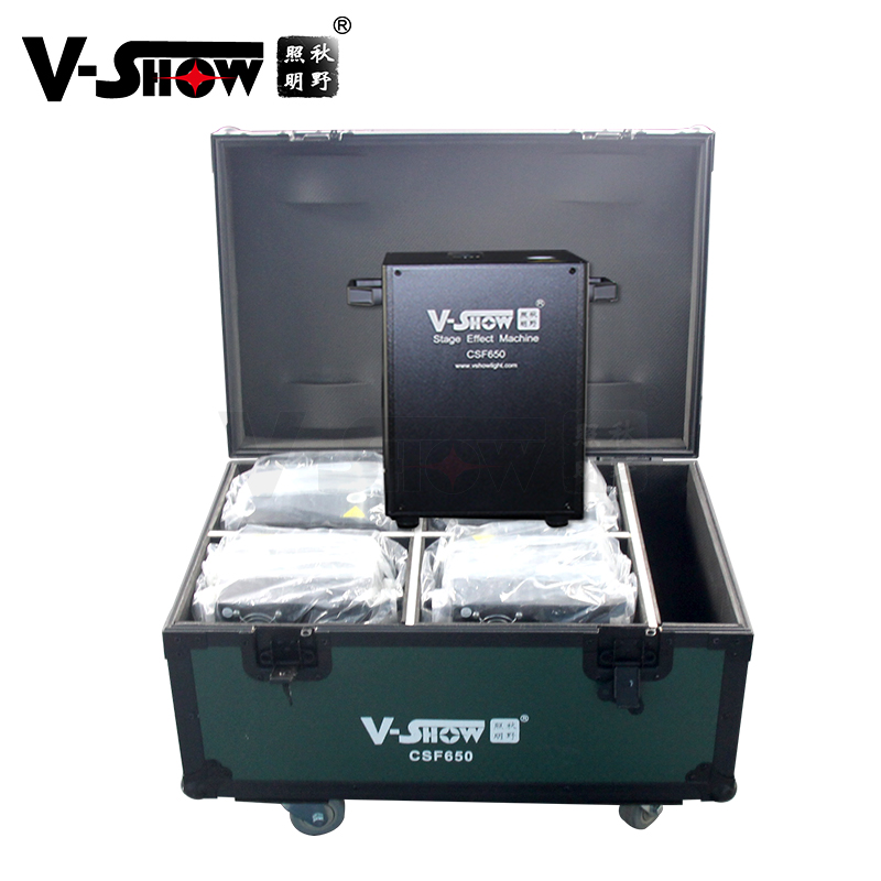 Shipping From USA 4pcs 650w Cold Spark Firework Machine With Flightcase